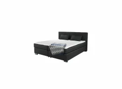 Boxspring Emilia 180x200cm - stof - antraciet