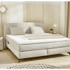 Boxspring Kira Max 180x200cm - stof - beige