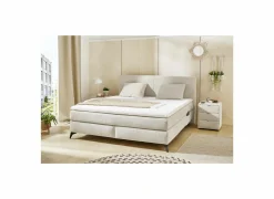 Boxspring Kira Max 180x200cm - stof - beige