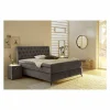 Boxspring Scarlett Mix 180x200cm - stof - grijs