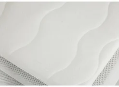 Boxspring Simone 160x200cm - stof - ecru met opbergruimte