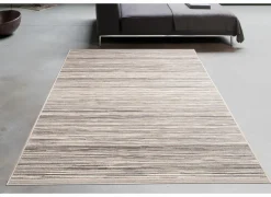 Buitentapijt Brandon 60x110cm - polypropyleen - beige & grijs