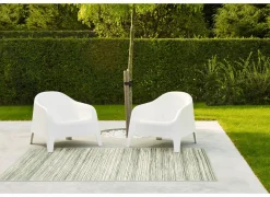 Buitentapijt Brandon 240x330cm - polypropyleen - beige & grijs