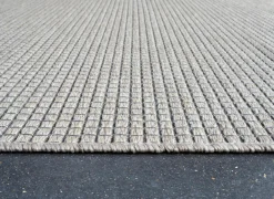 Buitentapijt Brandon 120x170cm - polypropyleen - grijs