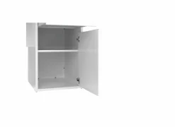 Bureau Function plus 149x48x78cm - decor - hoogglans wit