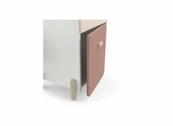 Bureau Jade 104x44cm - decor - mat roze & mat wit