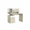 Bureau Malicia 122x59x120cm - decor - eik & wit