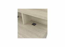 Bureau Malicia 122x59x120cm - decor - eik & wit