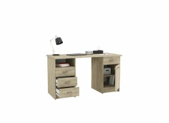Bureau New Monaco 135x58,5x74cm - decor - kronberg eik