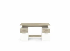 Bureau Platon 135x55cm - decor - kronberg eik & wit