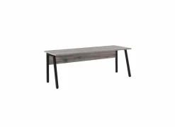 Bureau Pronto 2 180x80x73cm - melamine - sherman grijs