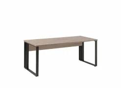 Bureau Rio 2 140x80x73cm - melamine - humus eik