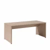 Bureau Rio 140x80x73cm - melamine - lente eik