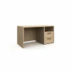 Bureau Tessa 138x66cm - melamine - zand eik
