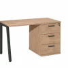Bureau 120,2x63,5/66x73cm - decor & melamine - golden oak