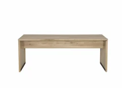 Bureau Yoda 200x80x76cm - eik massief - naturel