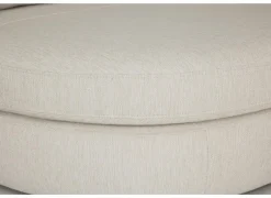 Chaise longue Isla 145x170x71cm - stof - ecru