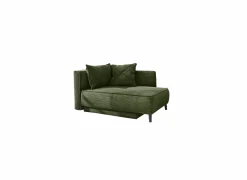Chaise longue Rex Recamière  155x95x81cm - stof - groen met bedfunctie