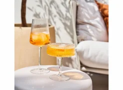 Champagnecoupe Ray 23cl - glas - transparant set van 4