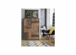 Commode Best Chest 77x30x113cm - decor - old wood & beton