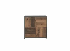 Commode Best Chest 77x30x78cm - decor - old wood & beton