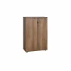 Commode Meradi 72x34x109cm - melamine - oslo walnut