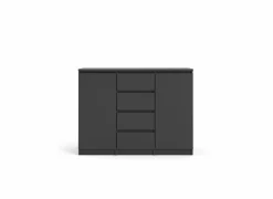 Commode Naia 121x50x91cm - decor - mat zwart