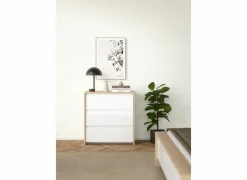 Commode Next 80x48x84cm - decor - wit/jackson hickory