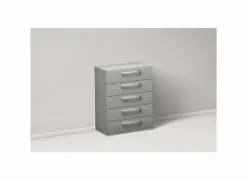 Commode Select 80x42x100cm - decor - zijdegrijs