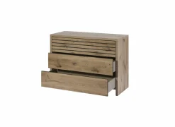 Commode Tanya 111x48x81cm - decor - canyon oak & elegant black