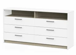 Commode Watson 163x41x103cm - decor - kronberg eik & wit