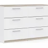 Commode Watson 119x41xH81cm - decor - kronberg eik & wit