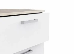 Commode Watson 119x41xH81cm - decor - kronberg eik & wit