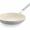 Dagelijkse kost braadpan Ø24cm - aluminium - beige & grijs