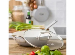 Dagelijkse Kost wokpan Ø28cm - aluminium - beige & grijs