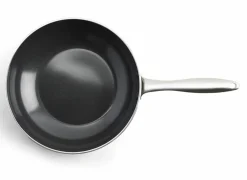 Dagelijkse Kost wokpan Ø28cm - aluminium - olijfgroen