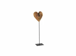 Deco Hart teak op voet H80cm