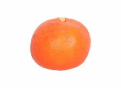 Deco Mandarijn Ø7,3cm - kunststof - oranje