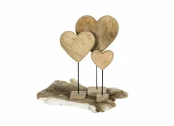 Deco Staand hart H35cm