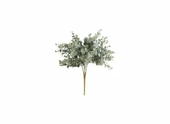 Decoratietak Eucalyptus James H30cm - kunststof - groen/geel