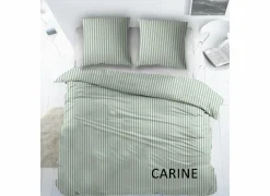 Dekbedovertrek Carine 240x220cm - katoen - groen