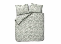 Dekbedovertrek Logy 240x220cm - katoen satijn - groen