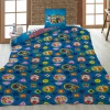 Dekbedovertrek Paw Patrol 140x200cm - katoen - blauw