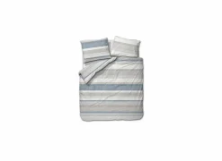 Dekbedovertrek Scandi Stripe 200x200/220cm - satijn - multicolor