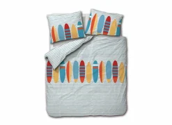 Dekbedovertrek Surfboard 200x200/220cm - katoen - multicolor