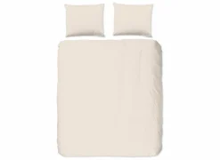 Dekbedovertrek 240x220cm - katoen - zand