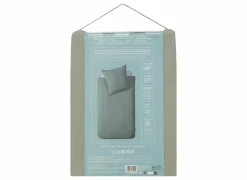 Dekbedovertrek 140x200cm - katoengaas - groen