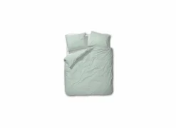 Dekbedovertrek 240x200/220cm - percale katoen - lichtgroen