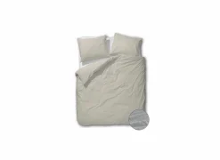 Dekbedovertrek 260x220/240cm - tetra katoen - greige