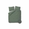 Dekbedovertrek 260x220/240cm - tetra katoen - groen